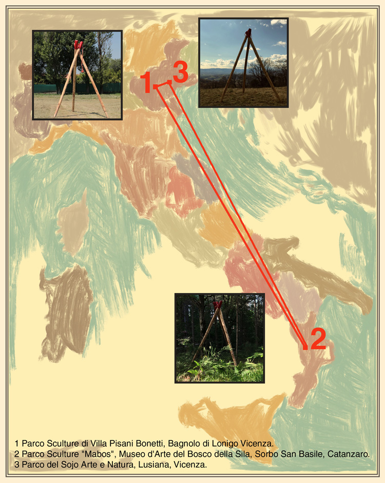Mappa linee e punti di confine